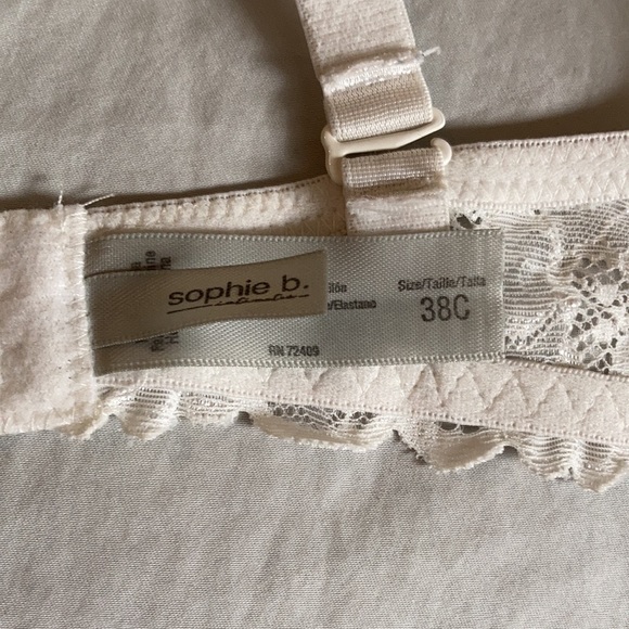 Cream Bra - Picture 3 of 6